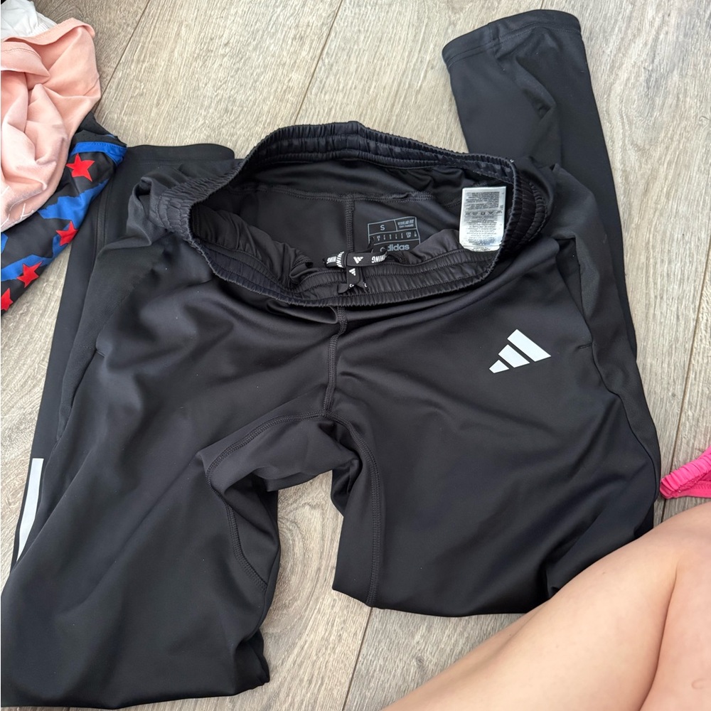 Adidas Kids Black Leggings